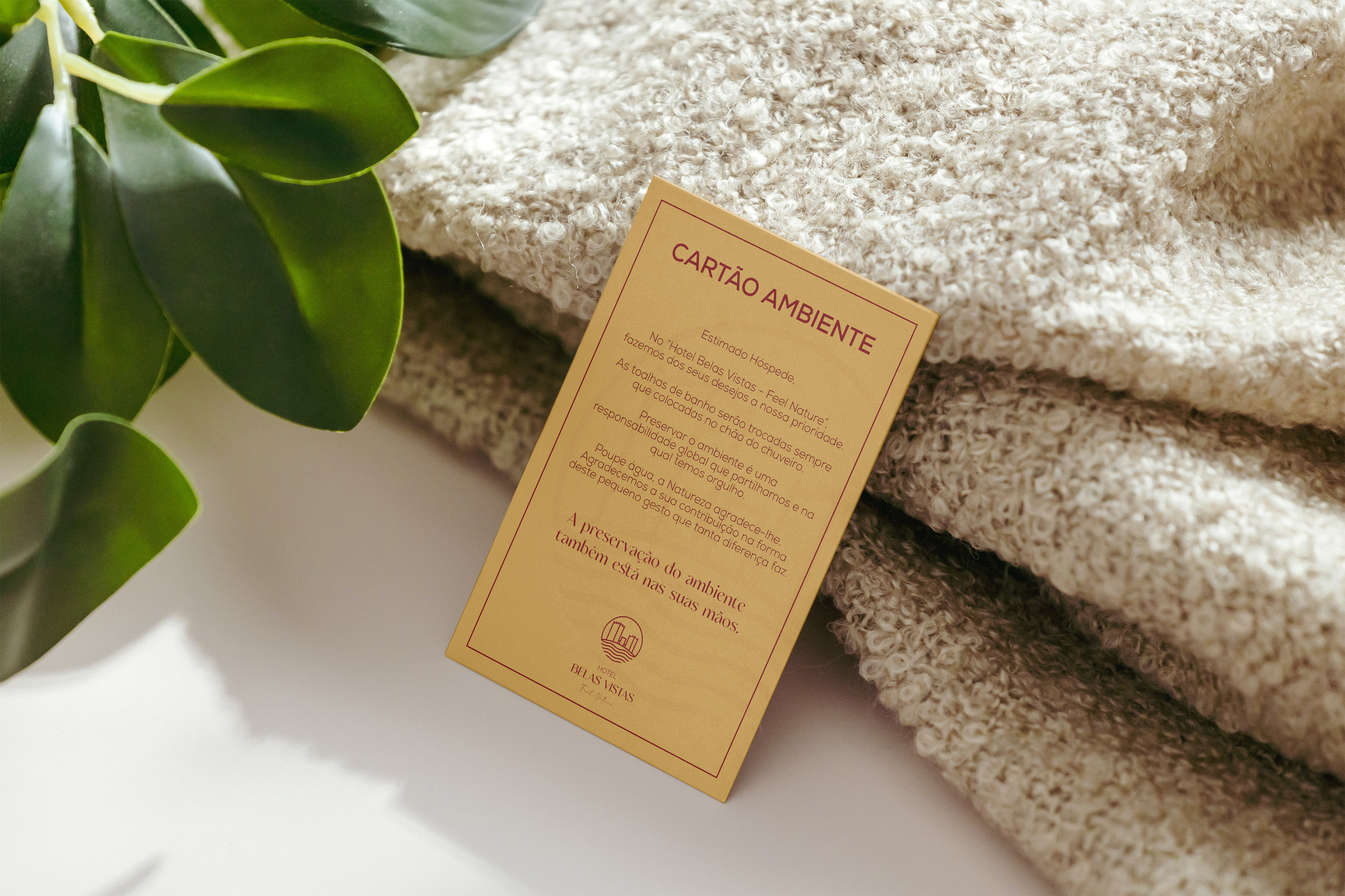 Hotel Belas Vistas signage